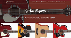 Desktop Screenshot of lavozhispana.biz